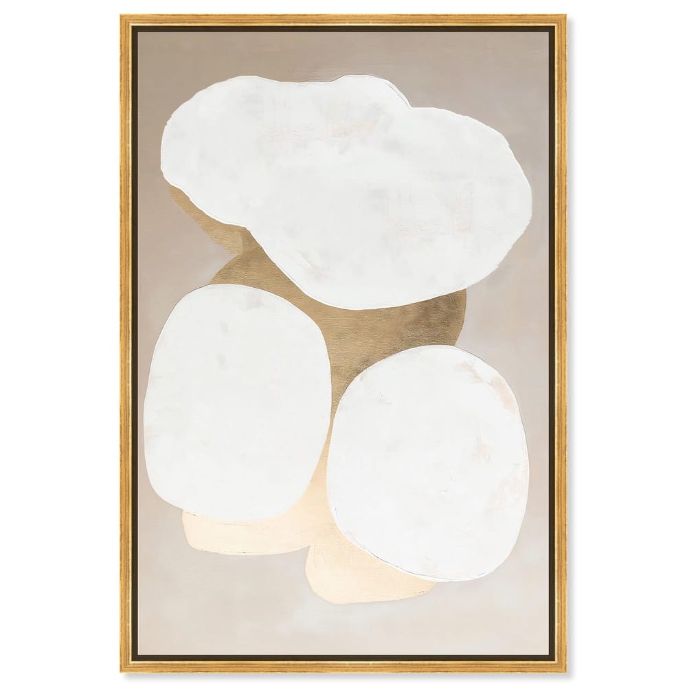 Stacked Stones II Canvas by Art Remedy