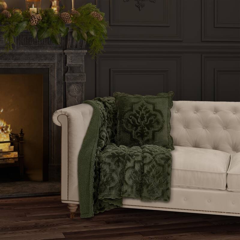 Teigen Tufted Throw - White