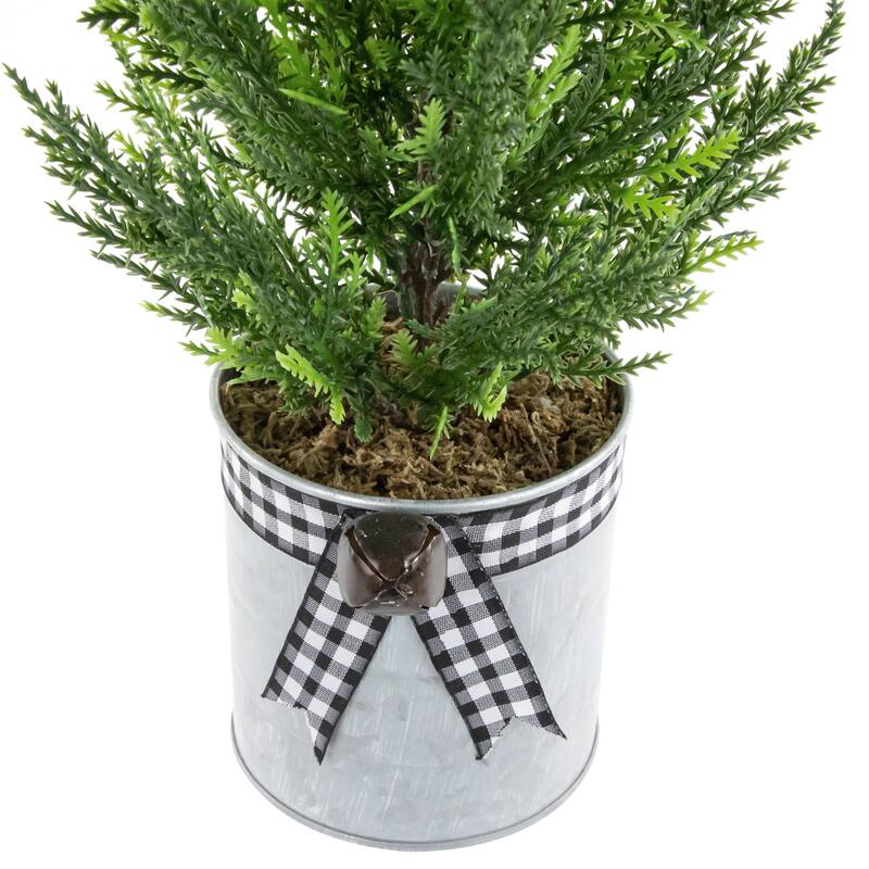 18.5" Artifical Cypress Christmas Tree Unlit