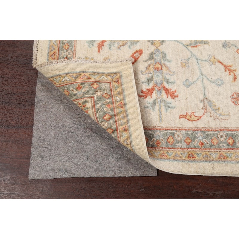 Vegetable Dye Sultanabad Ziegler Oriental Wool Area Rug Hand-knotted - 9'1" x 12'0"