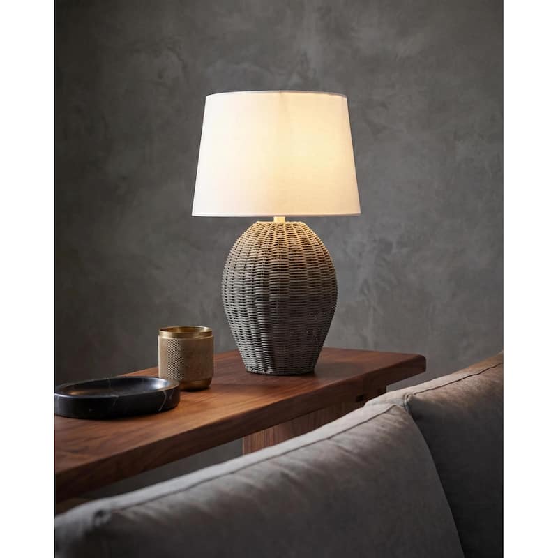 Livabliss Jacaranda Global Accent Floor Lamp - 24"H x 14"W x 14"D