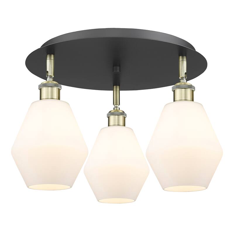 Innovations Lighting Cindyrella - 3 Light 18" Flush Mount