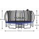 preview thumbnail 2 of 7, Spacious Design Trampoline Solid Base Structure, Safety Pad For Kid