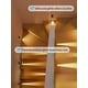 preview thumbnail 11 of 14, 6 Pack LED Vertical 5CCT Step Lights, Replaceable Magnetic Faceplat Indoor Stair Light, Dimmable