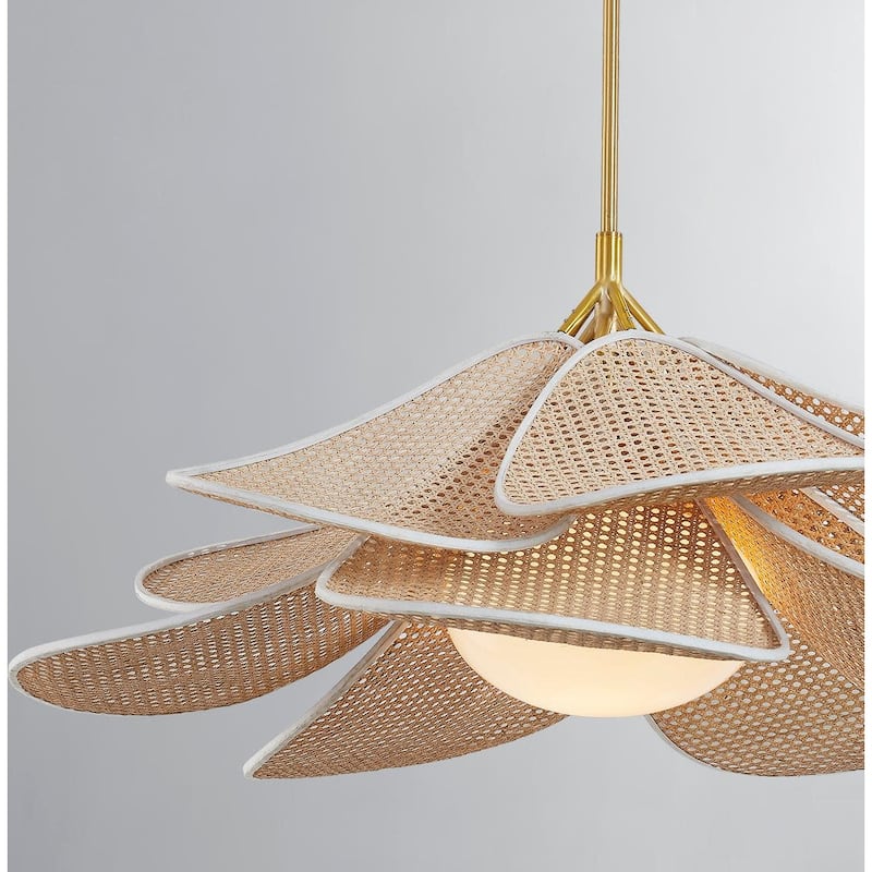 Hudson Valley Lighting 3144 Florina 44" Wide Rattan Pendant