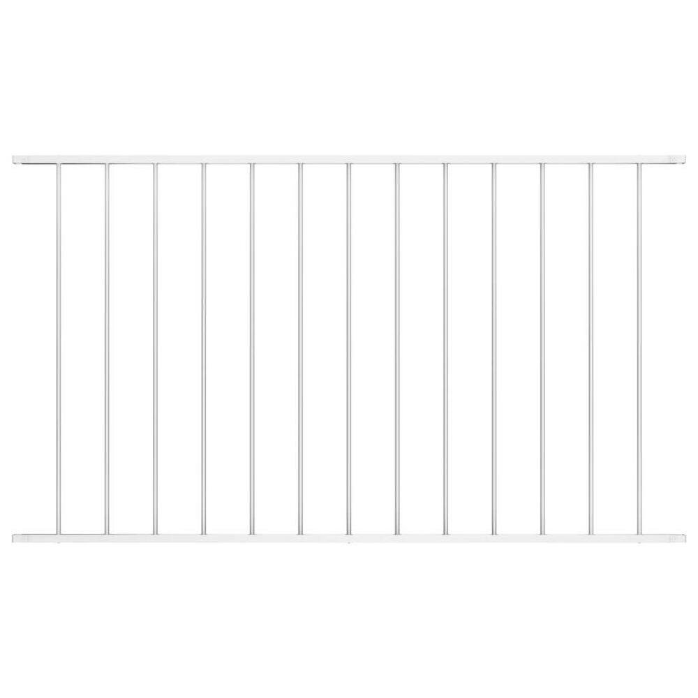 vidaXL Fence Panel Powder-coated Steel