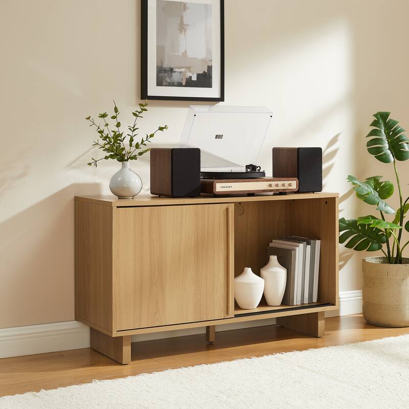 Crosley Gemma Medium Record Player Cabinet With Vinyl Storage