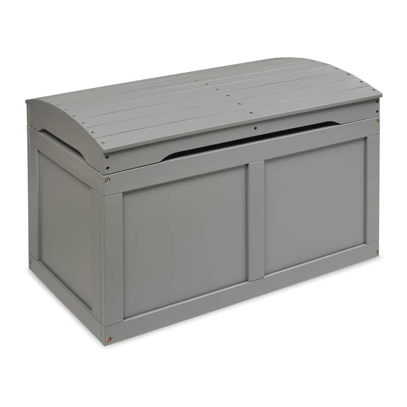 Hardwood Barrel Top Toy Chest