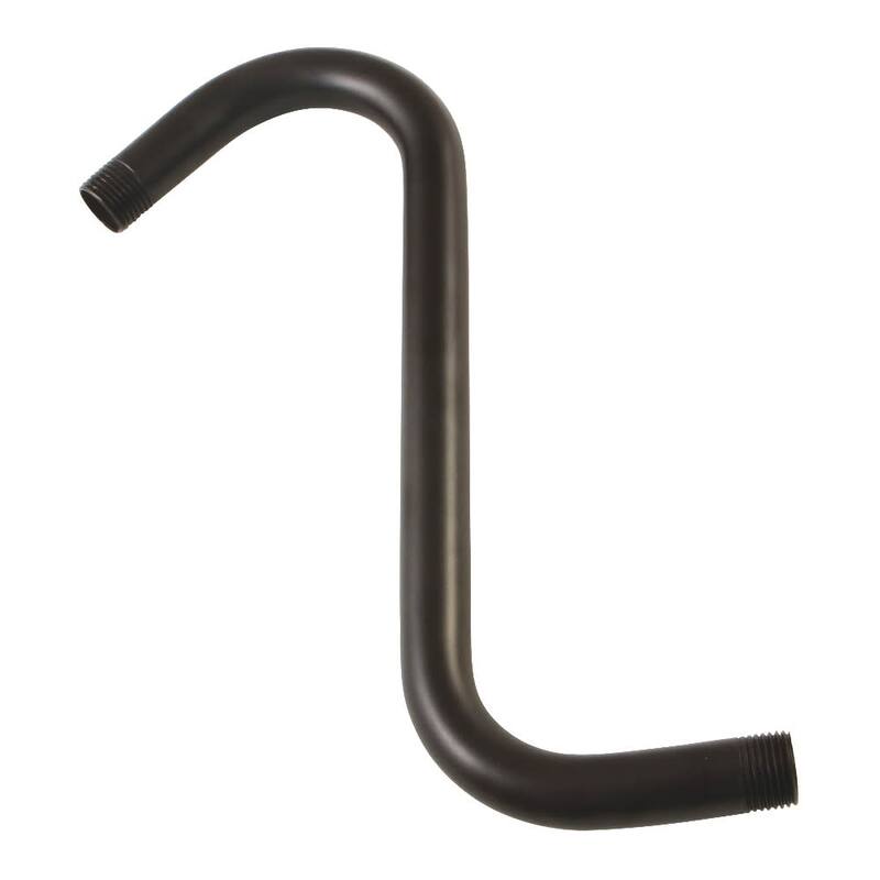 Kingston Brass Trimscape 10" S-Shape Wall Mounted Shower Arm - Less - Oil Rubbed Bronze