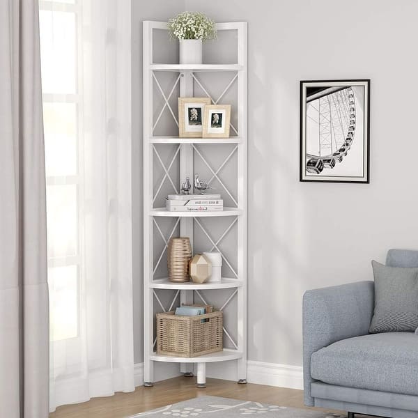 https://ak1.ostkcdn.com/images/products/is/images/direct/b6ed7175d2e9d627151bc5746deb2303421edfe1/Tribesigns-5-Tier-Corner-Shelves-Small-Bookshelf-Bookcase%2CCorner-Plant-Stand.jpg?impolicy=medium