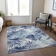 preview thumbnail 30 of 50, Machine Washable Indoor/ Outdoor Coastal Palm Chantille Rug