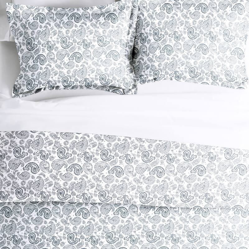 Becky Cameron Coarse Paisley 3 Piece Duvet Cover Set