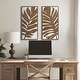 preview thumbnail 29 of 33, Madison Park Birch Palms Birch Botanical Two-tone Wood Panel Wall Decor Set