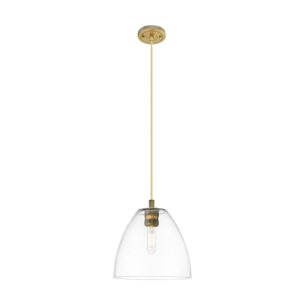 Innovations Lighting Downtown Urban - Crown Point - 1 Light 9" Bristol Cord Hung Pendant