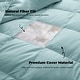 preview thumbnail 22 of 82, All Season Lightweight & Medium Weight White Goose Feather Down Comforter Duvet Insert