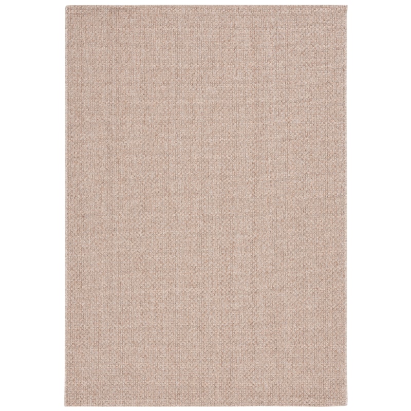 SAFAVIEH Sisal All Weather Tishie Indoor/Outdoor Waterproof Patio Backyard - 5' 3" x 7' 6" - Taupe