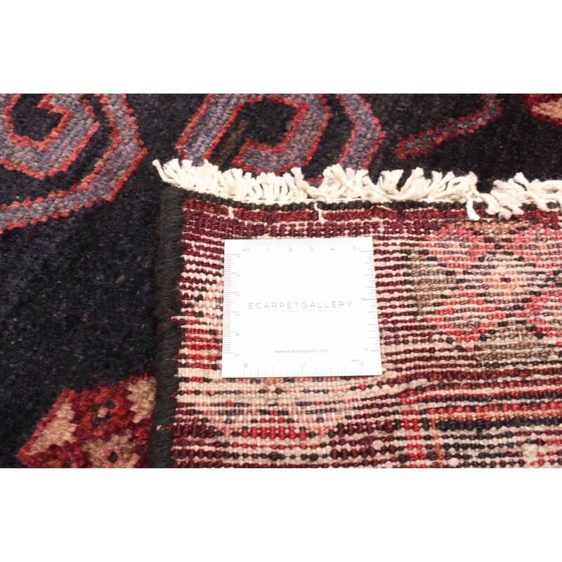 ECARPETGALLERY Hand-knotted Konya Anatolian Dark Navy Wool Rug - 4'6 x 6'11