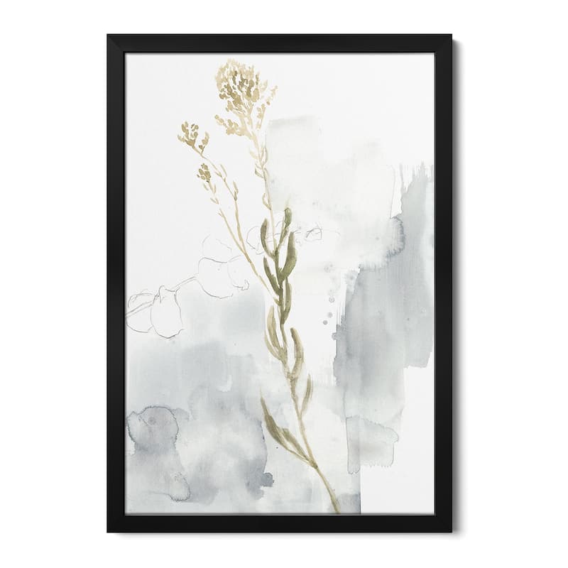 Wildflower III Premium Framed Poster by Jennifer Goldberger - Black - 32x24x1