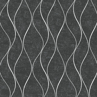 Sussexhomesussexhome Removable Wallpaper Waterproof Strippable Light Resistance Cleanable Wall Paper Roll Wallpaper Wavy Ligt Dark Gray Dailymail See high quality wallpapers follow the tag #wallpaper kitchen type. dailymail