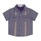 preview thumbnail 2 of 4, Mixed Up Clothing Boys Hemd Short Sleeve Button Down Shirt Dark Blue - 10