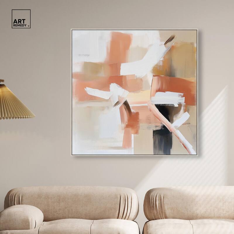 Rose and Rust II Canvas by Art Remedy