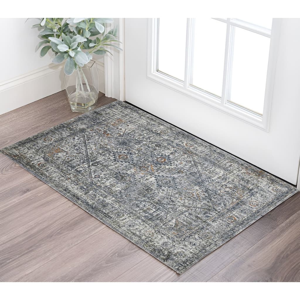 Podor Power Loomed Durable Area Rug By HomeRoots