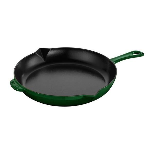 slide 2 of 11, STAUB Cast Iron 12-inch Fry Pan Basil