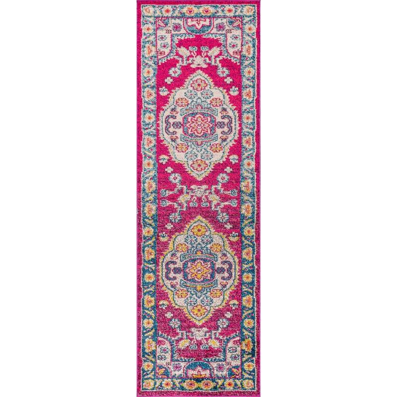 JONATHAN Y Boho FLAIR Medallion Area Rug