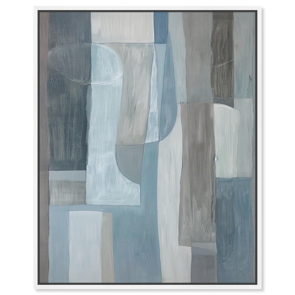 Tessellated Tones III Canvas by Art Remedy