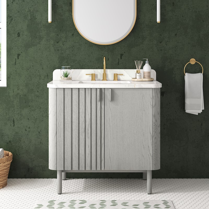 Avanity Blakely 36 in. Vanity Only in Gray Oak finish