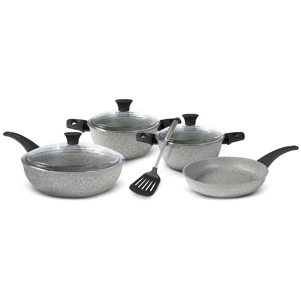 Flonal 8-Piece Forged Aluminum Non-Stick Cookware Set