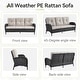 preview thumbnail 54 of 68, Outdoor Swivel Rocker Chairs with Sofa Table