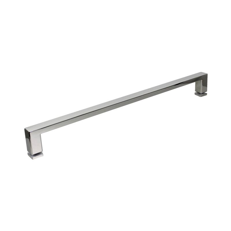 Teegan 59 in. W x 80 in. H Sliding Semi Frameless Shower Door with Fixed Panel with Clear Glass - 56.5-59-in W x 80-in H