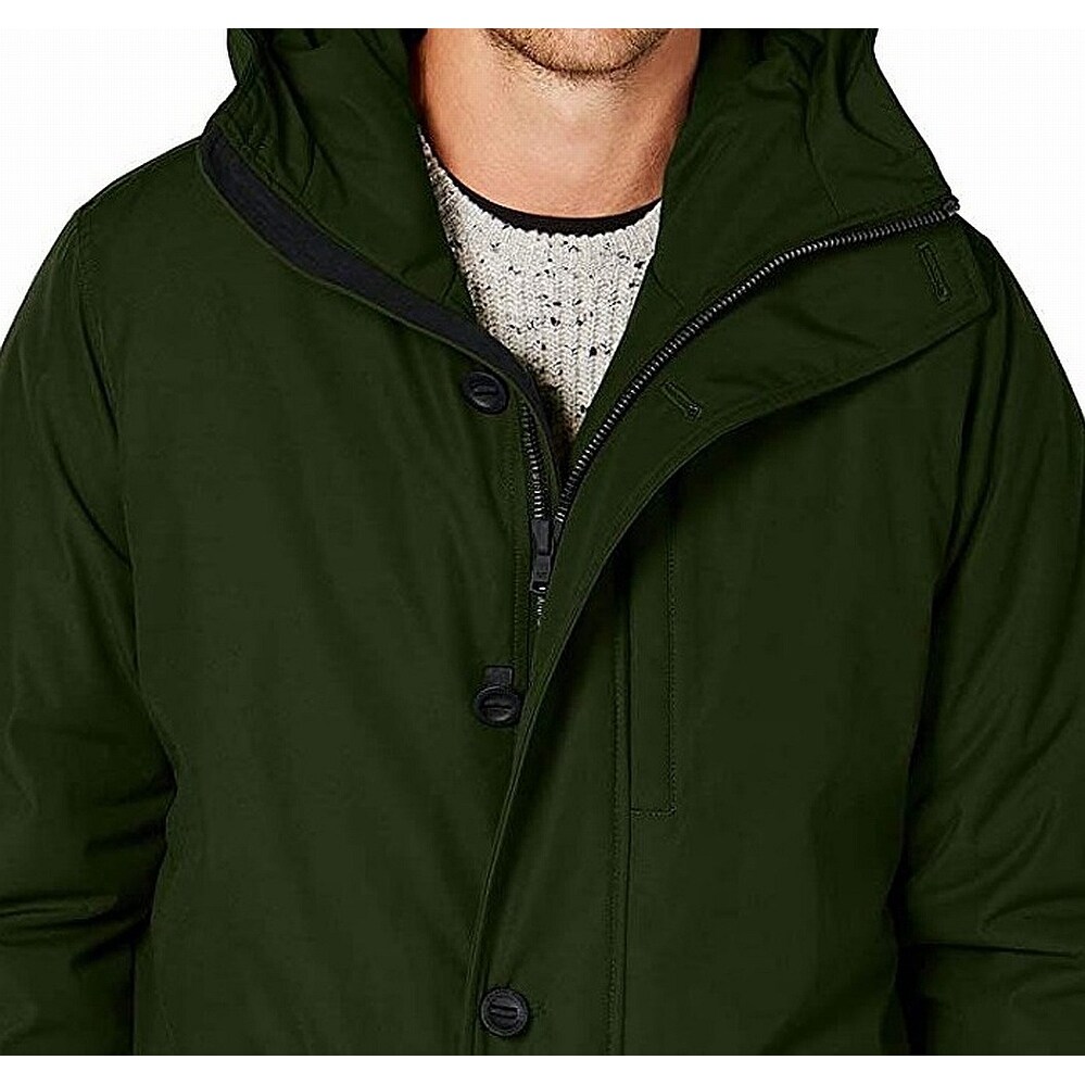 michael kors green raincoat