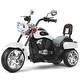 preview thumbnail 24 of 27, 6V Powered Toddler 3 Wheel Motorbike Ride On Toy with Horn and Headlight - 36" x 19" x 25"