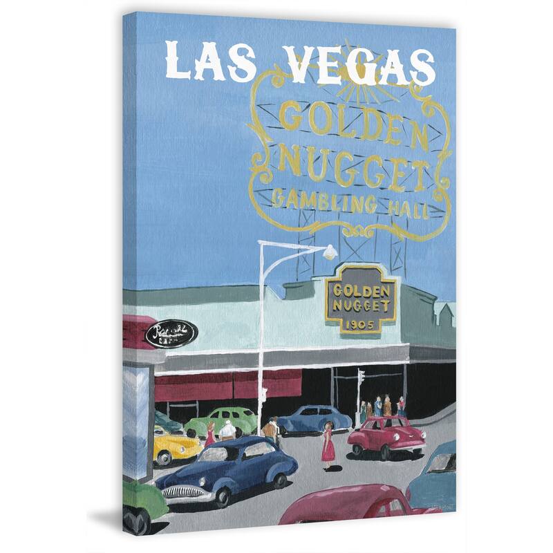 'Classic Vegas' Painting Print on Wrapped Canvas