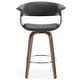 preview thumbnail 88 of 186, 26"/29" Faux Leather Swivel Bar Stools, Wood Counter Stool