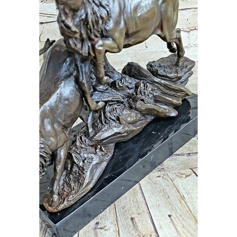 Caribou Elk Stag Buck Bronze Sculpture Trophy Hunter By Truffot Hot Cast Figure