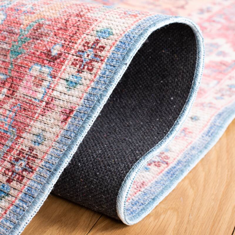 SAFAVIEH Serapi Machine Washable Sada Shabby Chic Distressed Rug