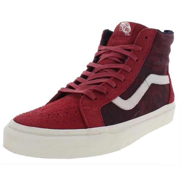 red high top vans mens