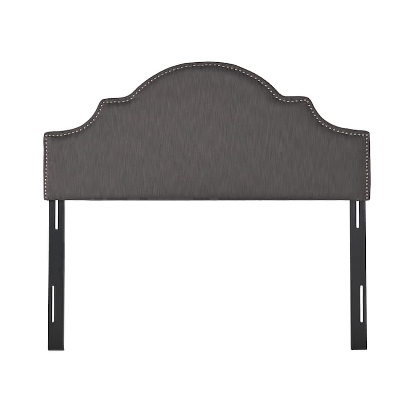Bianca Adjustable Full/Queen Studded Fabric Headboard by Christopher Knight Home