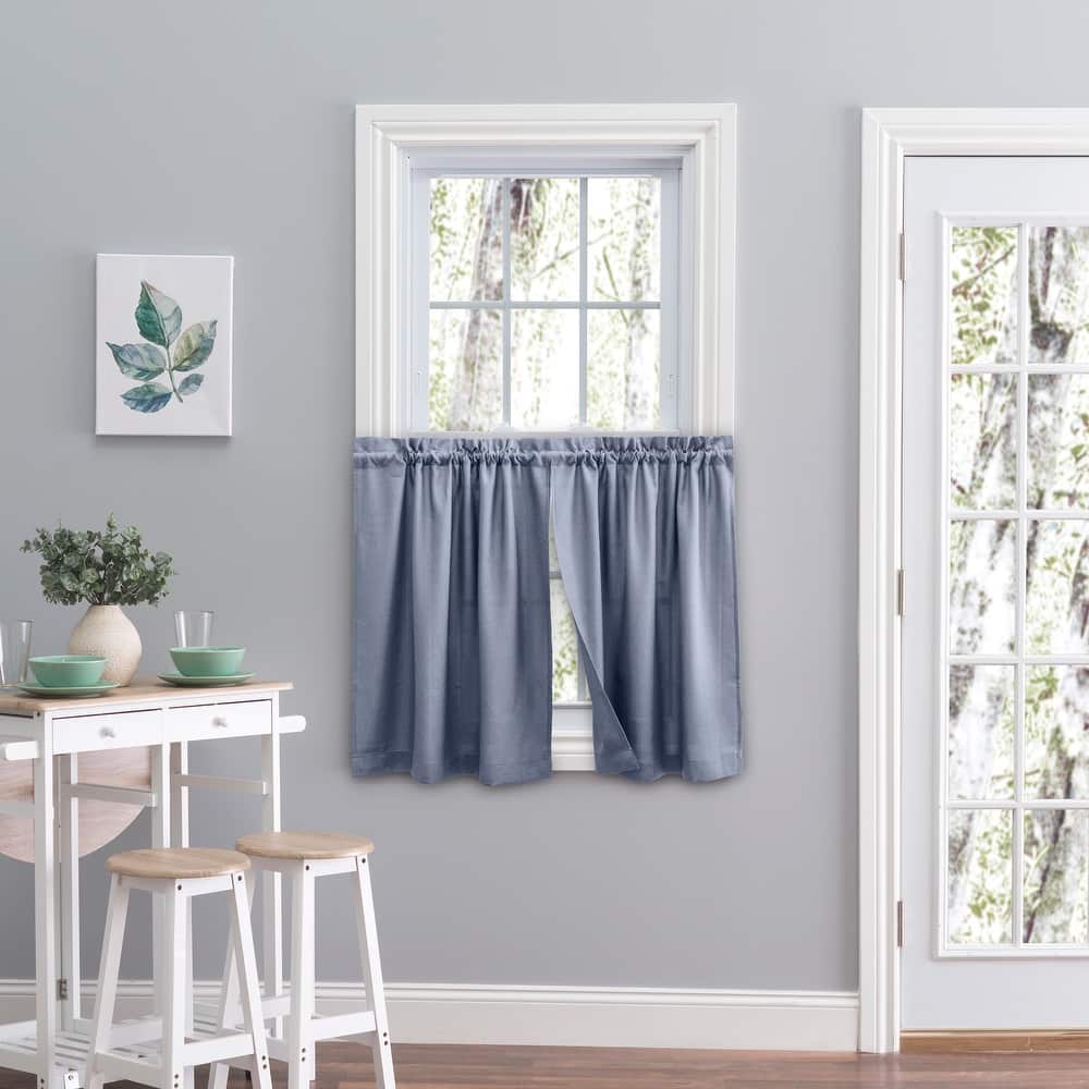 Glasgow Curtain Tier Set - 57 x 30