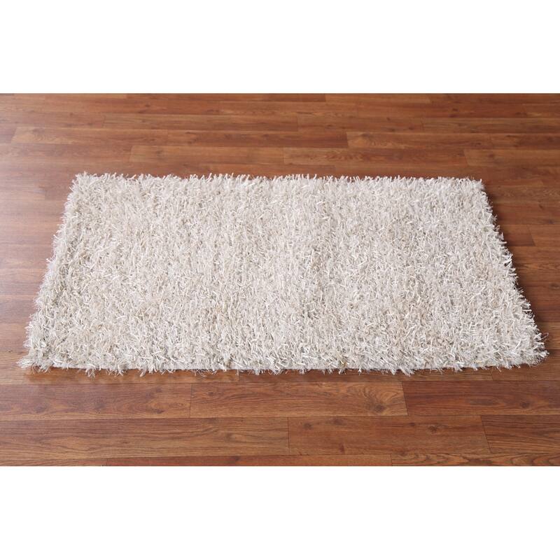 Abstract Contemporary Shaggy Oriental Home Decor Rug Bedroom Carpet - 2'0" x 3'8"