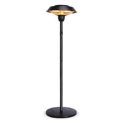 1500W Electric Freestanding Patio Heater, Infrared Heaters, Electric Outdoor Heater 5100 BTU - N/A