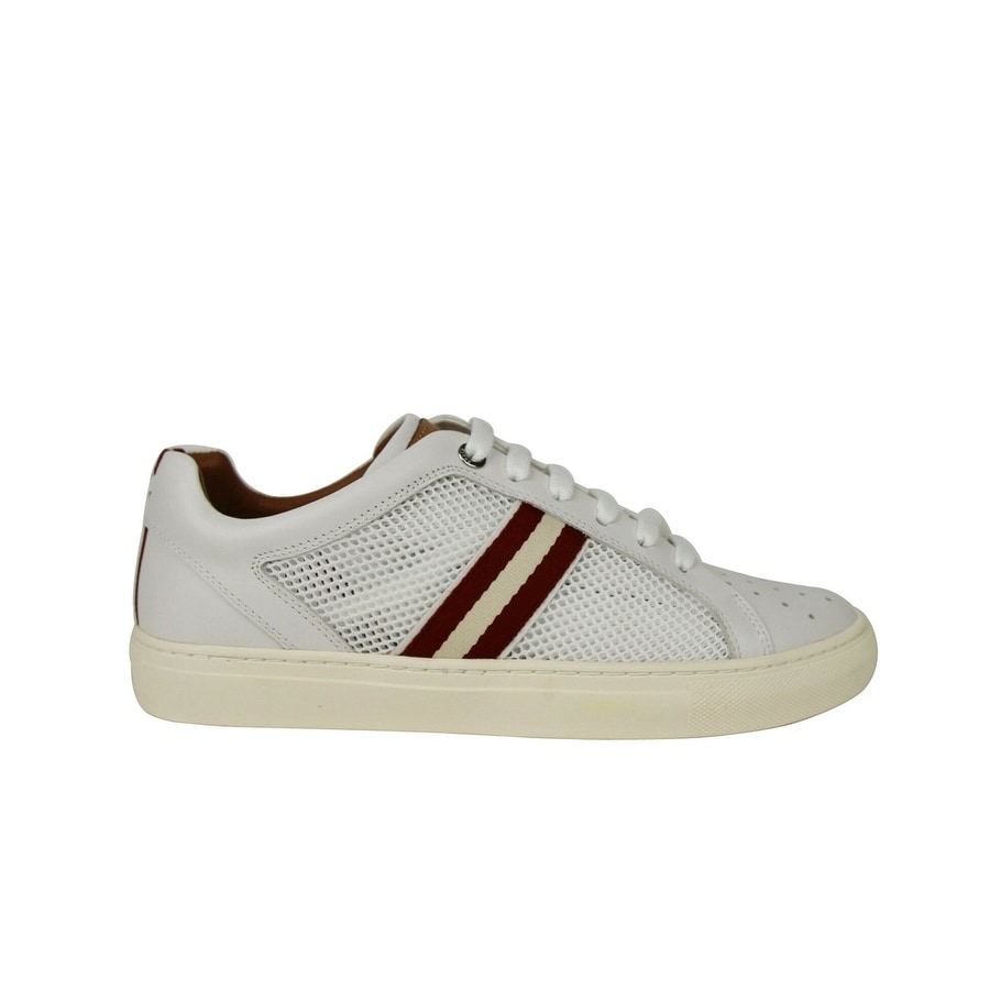 bally white shoes