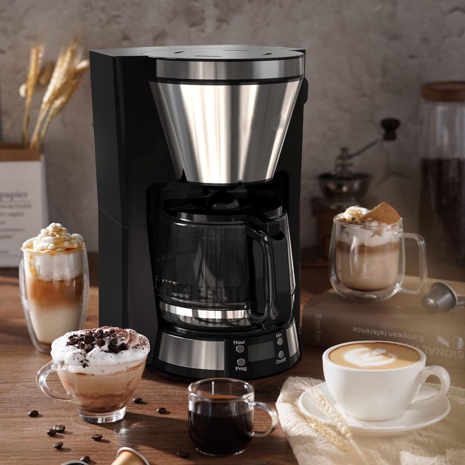 Coffee maker bed outlet bath beyond