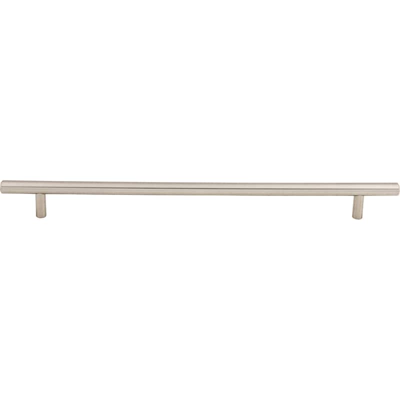 Top Knobs Hopewell 11-3/8 Inch Center to Center Bar Cabinet Pull from - Brushed Satin Nickel