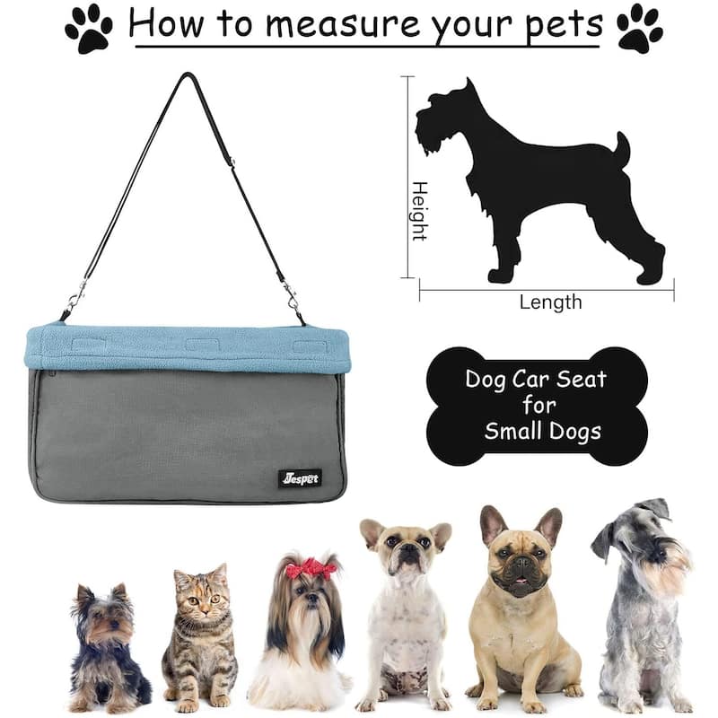 Jespet Vehicle Booster Dog Seat