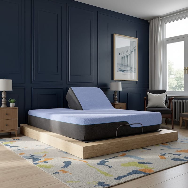 Bridgevine Home 12 inch Refresh Flex Top Hybrid Cooling Fast Responding Latex Foam and Coil Mattress