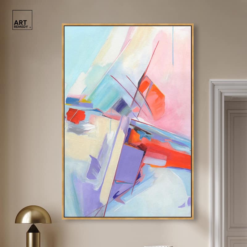 Give Joy II Canvas by Art Remedy